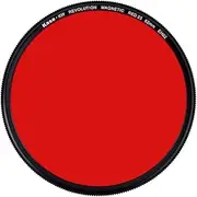 Kase Wolverine Revolution Red #25 Black & White Filter Magnetic Shockproof Tempered Optical Glass (82mm)