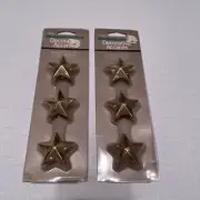 Star Metal Curtain Hooks Drapery Pins Pinon Hooks for Curtains Set Of 6