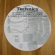 Technics SL-1200 Mk2-Mk5 & SL-1210 Cartridge Alignment Protractor (Baerward)