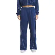 Reebok Classics Basketball Track Pants Uniform Blue Womens Sports Activewear