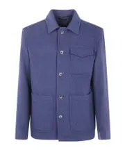 patch-pocket shirt jacket IT52,IT50,IT54,IT48 Blue