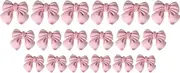 18Pcs Pink Bow Refrigerator Magnets, Cute Fridge Magnets, 3 Size Small Magnets for Whiteboard, Locker Accessories for Girls (1.1inch/2.9cm, 1.3inch/3.4cm, 1.8inch/4.5cm)