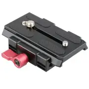 Quick Release Base Plate Compatible with Manfrotto 501/504/ 577 Tripod Standa...