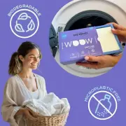 Lazzure Eco Detergent Sheets – 64 Pack | Compact, Powerful & Zero Waste