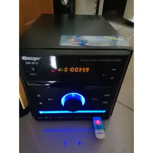【二手】故障 Dennys 鼎鋒 DK-612 RM/RMVB/USB DVD組合音響