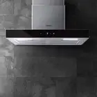 NNEDSZ Devanti 600mm Range Hood 60cm Rangehood Glass Stainless Steel