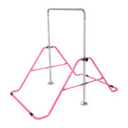 Kids Gymnastics Bars Training Horizontal Bar Monkey Kip Bar Pink