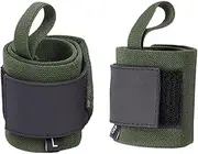 Wrist Wraps - Wrist Straps Weightlifting | Gym Straps | 22 Inch Brace | Elastic Wristband With Thumb Rope For Powerlifting Bodybuilding Strength Training Workout
