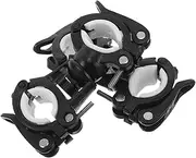 720° Rotating Bike Light Clip Universal Handlebar Bracket Bike Torch Mount Clamp for Flashlight Easy Install Accessory