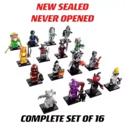LEGO Collectible Minifigures:71010 Series 14 Complete set of 16 Monsters*sealed*