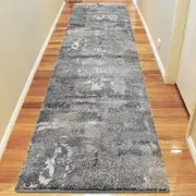 Central Civic Grey Runner Rug