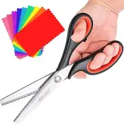 Pinking Shears Scissors For Fabric, Craft Scissors Decorative Edge, Zig