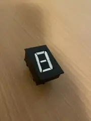 7 Segment Mechanical Flip Display with coils (~ clock, nixie, steampunk, z568m )