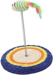 Mipcase Cat Scratching Board Durable and Practical Claw for Indoor Cats Safe Material Prevents Furniture Damage Engaging Design for Kittens Selection Random Color