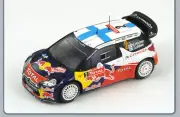 1:43 Spark Citroen Ds3 Wrc Red Bull #2 4Th Rally Montecarlo 2012 Hirvonen S3327