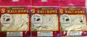 Mi Primera Comunión blanco 12" Ballons, globos 24 pcs