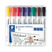 Staedtler Lumocolor Whiteboard Marker with Bullet Tip 8pcs