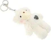 [SAFIGLE] Key Chain Pendant Mini Bear Car Keychain for Women Bear Keychain Car Key Chains Women Bag Charms Purse Charms Small Bears Fluffy Keychain Purse Keychain Aesthetic Keychains