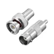 BNC RCA Adapter, BNC Male to RCA Female 5pcs & BNC Female to RCA Male 5pcs