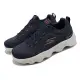 Skechers 休閒鞋 Go Walk Massage Fit 男鞋 深藍 橘 緩震 健走鞋 216404NVOR