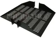 19" Center Weight Vented Rack Mount IT Data Networking Server Shelf 2U 25" Deep
