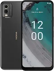 [Nokia] C32 6.5 Inch Smartphone with 3 Days Battery Life, 50/8MP Cameras, IP52 Certified, 3/64 GB Memory, Side Fingerprint Sensor and Face Detection, Android 13 - Grey