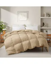 Unikome 360 Thread Count Extra Warmth White Goose Feather & Down Comforter