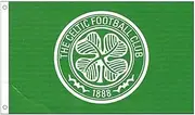 Celtic FC Core Crest Flag (UK Size: One Size) (Green)
