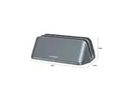Mbeat Stage S5 Adjustable Dual Bay Tablet, Laptop and MacBook Vertical Stand