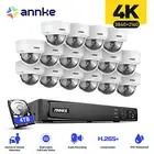 ANNKE 4K 16CH Home CCTV PoE Security Camera System Spotlight Color Night Vision