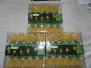 3x HD DESIGNS Outdoors 6' (18' total) 10ea PINEAPPLE DECORATIVE STRING LIGHTS