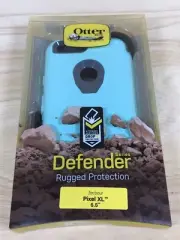 OtterBox Defender Series Case Google Pixel XL 5.5" Clip Holster Blue Aqua New