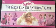 Vintage 1991 Barbie Doll” We Girls Can Do Anything" Board Game - New & Complete