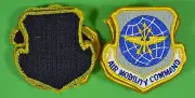 LOT 10 USAF AIR MOBILITY COMMAND PATCHS -Color, Hook & Loop- Veteran Collector