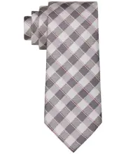 MSRP $70 Michael Kors Men's Jeffrey Plaid Necktie Size OSFA
