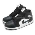 Nike Air Jordan 1 Mid AJ1 Black Off Noir Toe Men Casual Shoes Sneaker DQ8426-010