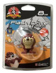EMTEC Looney Tunes Tasmanian Devil USB 2.0 Flash Drive 8GB NEW