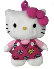 Hello Kitty 18" Plush Backpack Large Size NEW