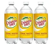 Quinine Canada Dry Tonic Water Lot Of (3) 1 liter Bottle like Schweppe's Fresh