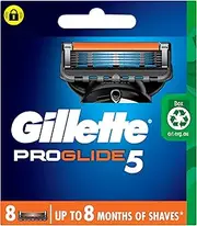 Gillette Fusion Proglide Manual Razor Blades, 8 Count
