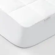 Sheridan Deluxe Supersoft Waterproof Quilted Mattress Protector in White Material: Cotton/Tencel/Lyocell @Sheridan Rewards