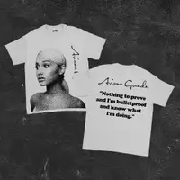 在飛比找蝦皮購物優惠-Ariana Grande T 恤常規版型複古