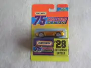 Matchbox 75 Challenge #28 Gold Mitsubishi Spyder NIP