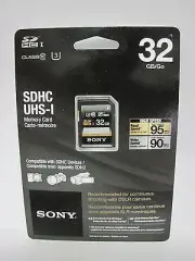 Sony 32G XAVC S a6600 best 4k HD SD memory card for a6500 a6400 a6300 a6000