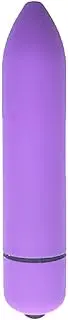 Bullet Vibrator Discreet Vibrating Massager Beginner Vibe Sex Toy For Women 10 Speed Wand Light Purple