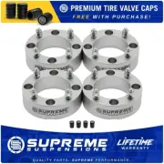 1.5" Wheel Spacers + Tire Stem Caps For Kawasaki / Can-Am BP: 4x137mm [SET OF 4]