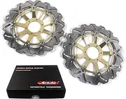 KonerStone Front Brake Discs for H.o.n.d.a XLV Varadero 1000 1999-2011/GL F6C Valkyry 1500 1997-2003/Goldwing GL1800 01-17 Disc Replacement Accessories