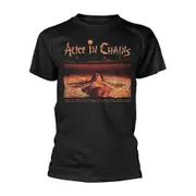 ALICE IN CHAINS - DIRT TRACKLIST BLACK T-Shirt Medium- TO2276 Comfortable fabrics of high quality
