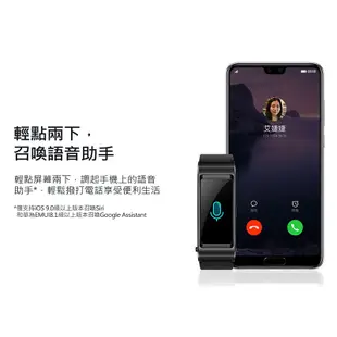 華為 Huawei TalkBand B5 智慧手環-韻律黑