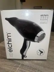 Elchim 3900 Titanium Ionic Ceramic Hair Dryer Black & Gold